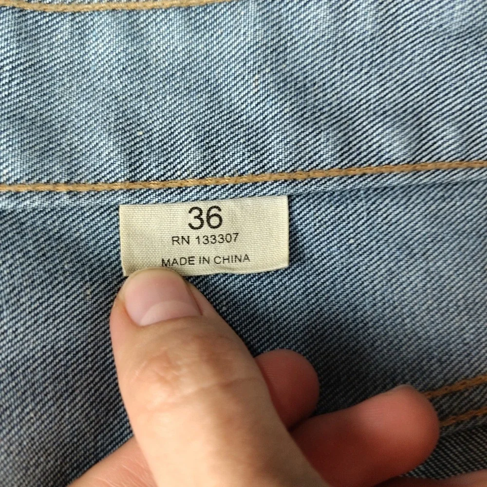 Sean John Jeans Mens 36x34 Relaxed Hamilton Blue Baggy Whisker Y2K Hip Hop